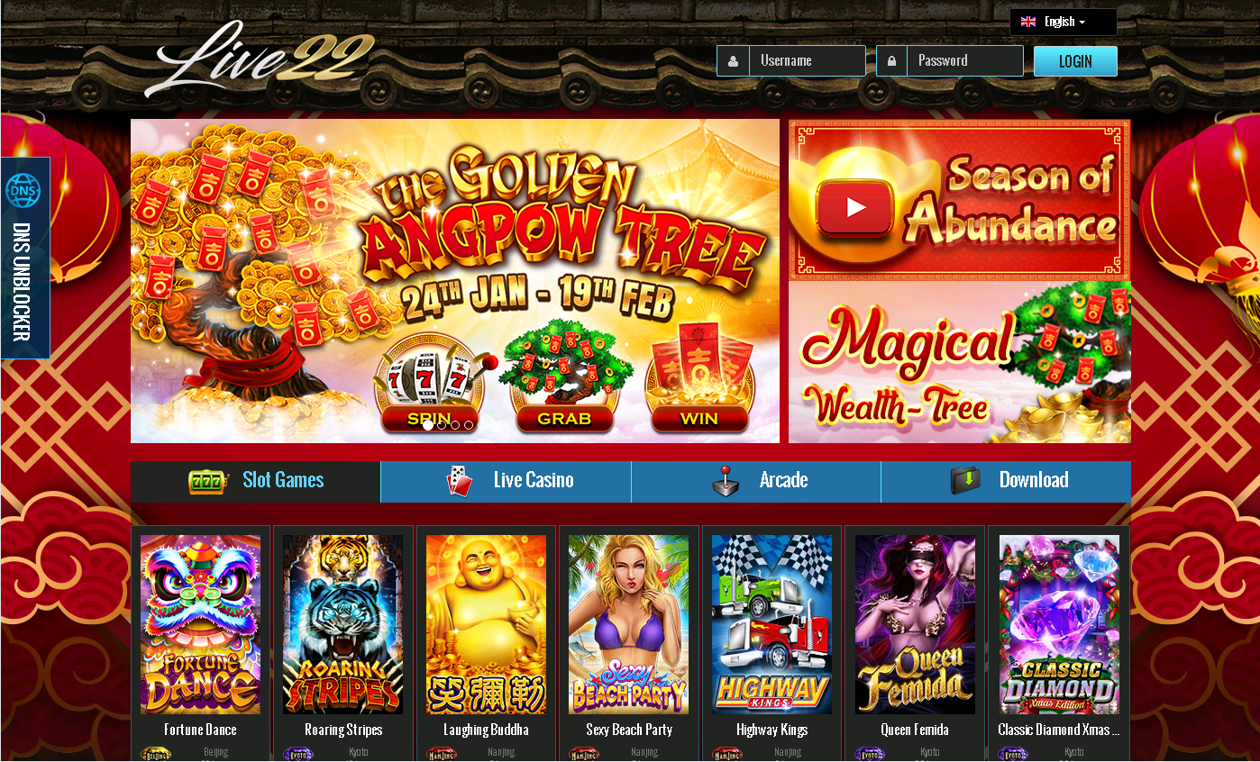 Live22 – What are the different types of online Casino games, which you can play?