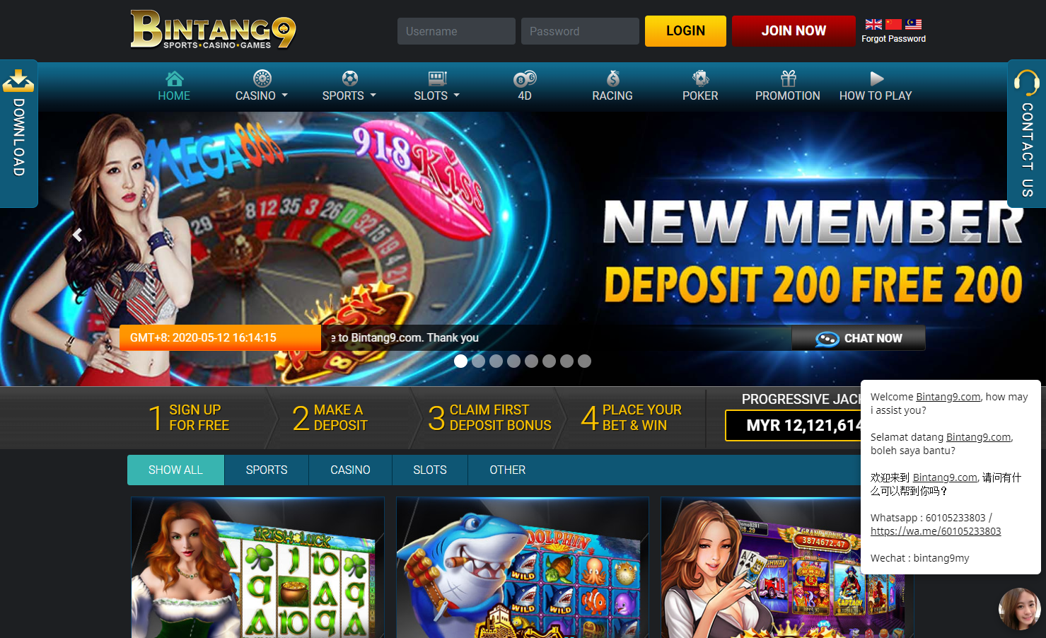 bintang9 online casino